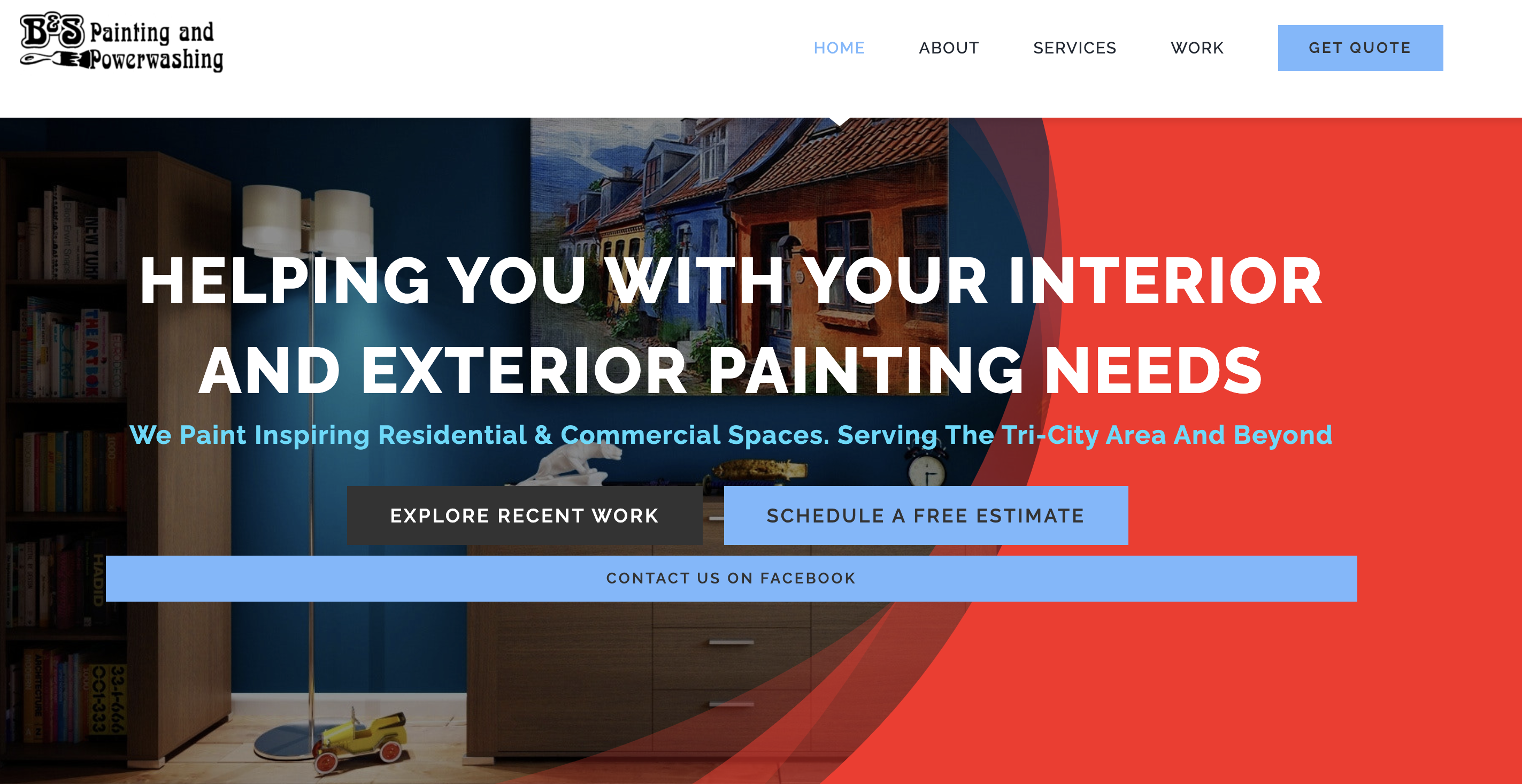 A Simple WordPress Site for B&S Painting (Minden, NE)